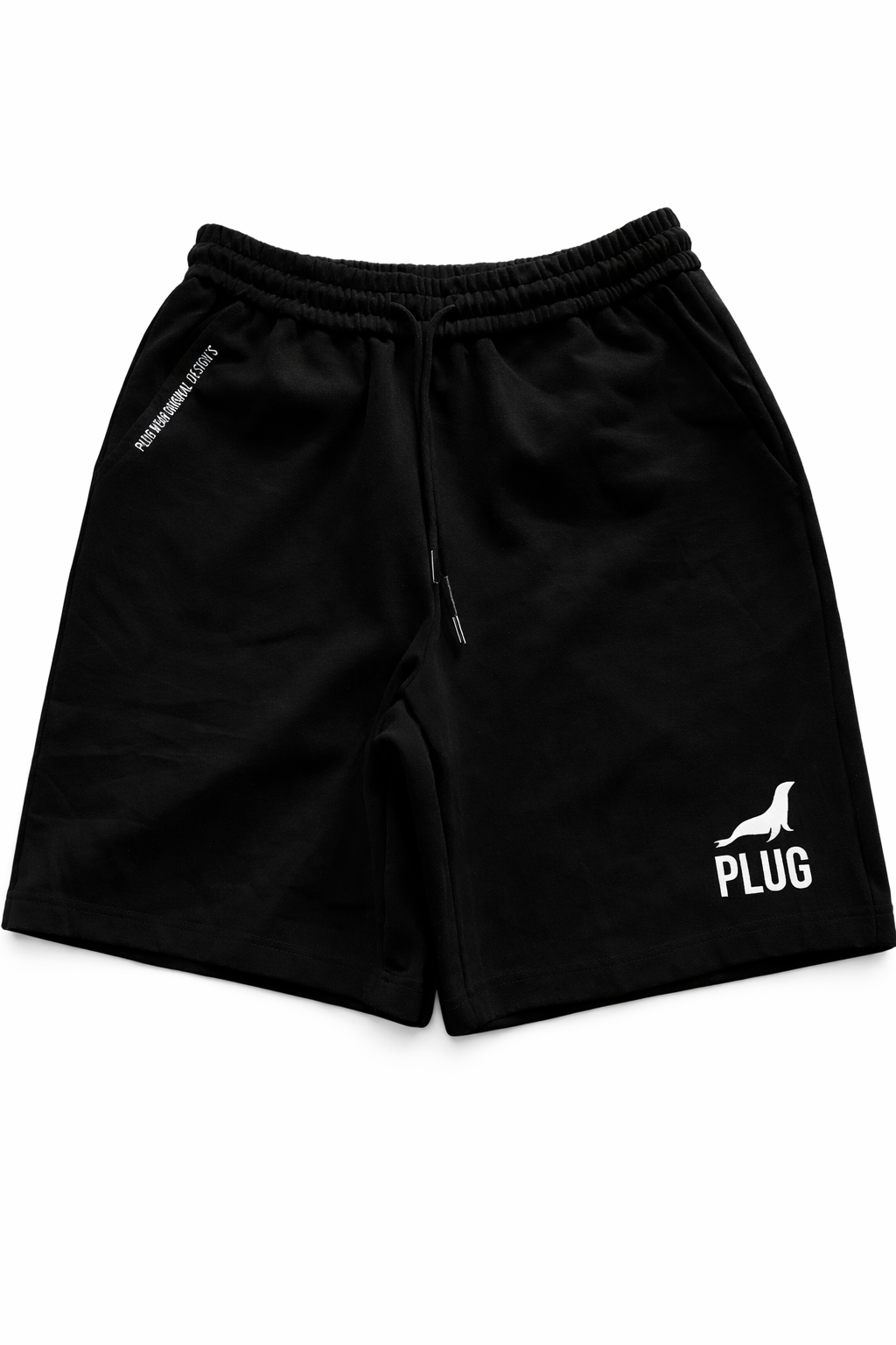TWO STRINGS PLUG SHORT PANTS